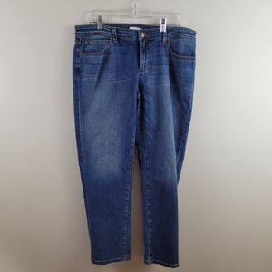 Eileen Fisher Organic Cotton Ankle Jeans size 12